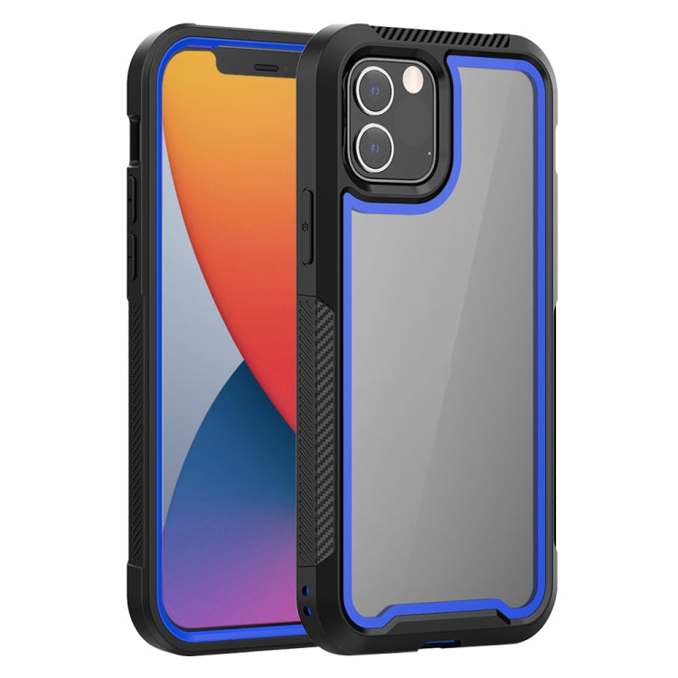 For iPhone 12 / 12 Pro PC+TPU Color Frame Shockproof Phone Protective Case For iPhone 12/12 Pro