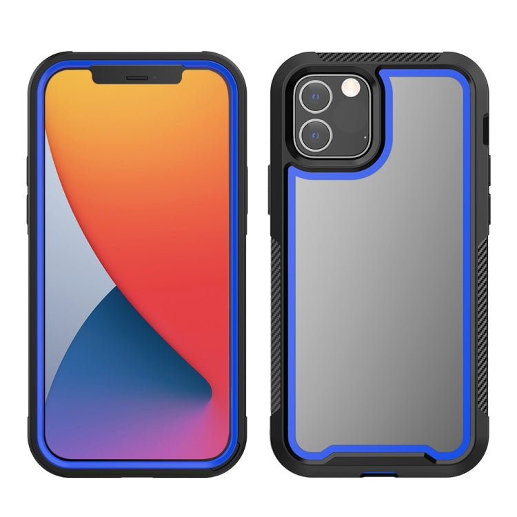 For iPhone 12 / 12 Pro PC+TPU Color Frame Shockproof Phone Protective Case For iPhone 12/12 Pro
