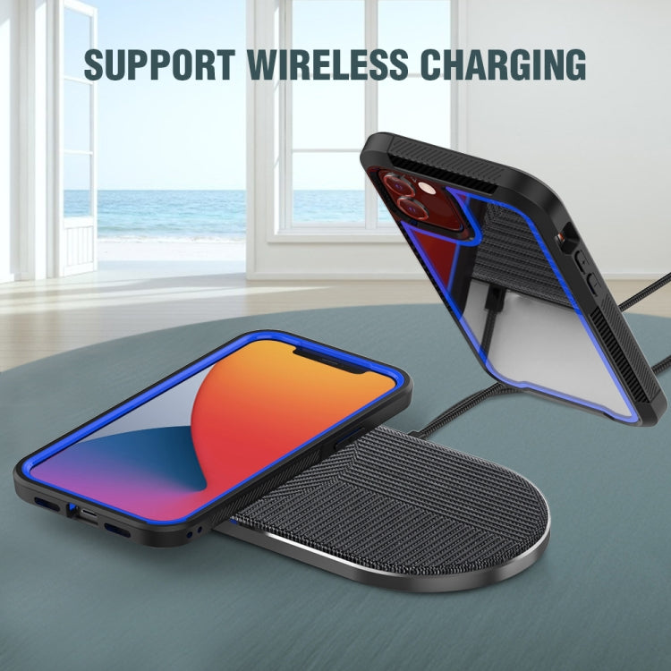 For iPhone 12 / 12 Pro PC+TPU Color Frame Shockproof Phone Protective Case For iPhone 12/12 Pro