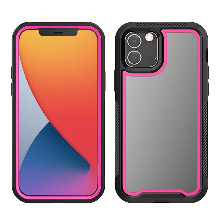 For iPhone 12 / 12 Pro PC+TPU Color Frame Shockproof Phone Protective Case For iPhone 12/12 Pro