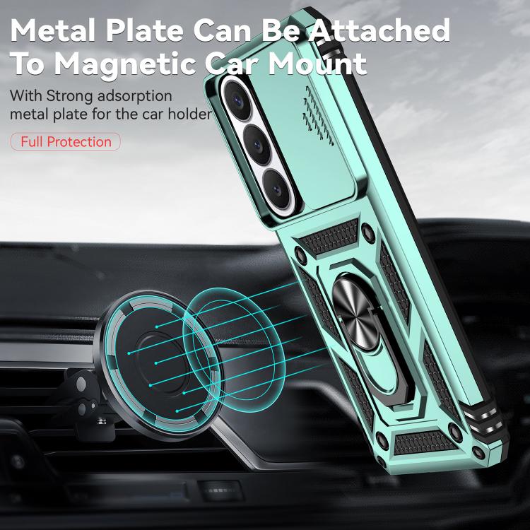 For Samsung Galaxy S26 5G XDcase Sliding Camshield Ring Holder Magnetic Phone Case