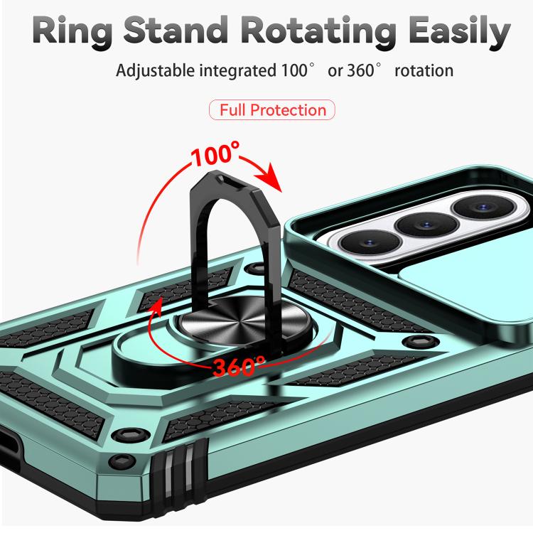 For Samsung Galaxy S26 5G XDcase Sliding Camshield Ring Holder Magnetic Phone Case