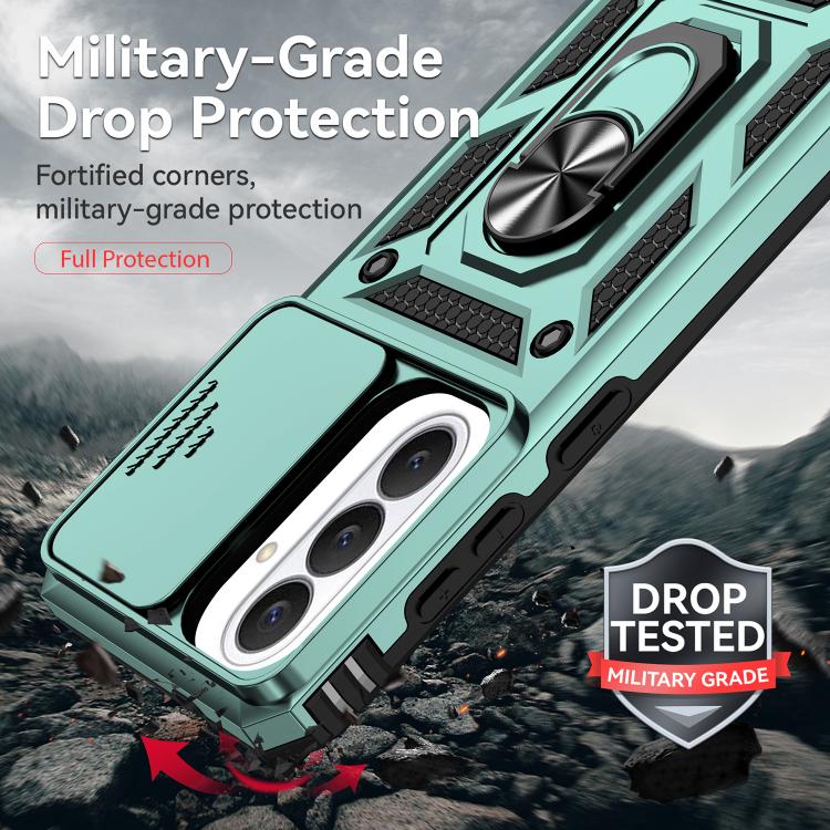 For Samsung Galaxy S26 5G XDcase Sliding Camshield Ring Holder Magnetic Phone Case