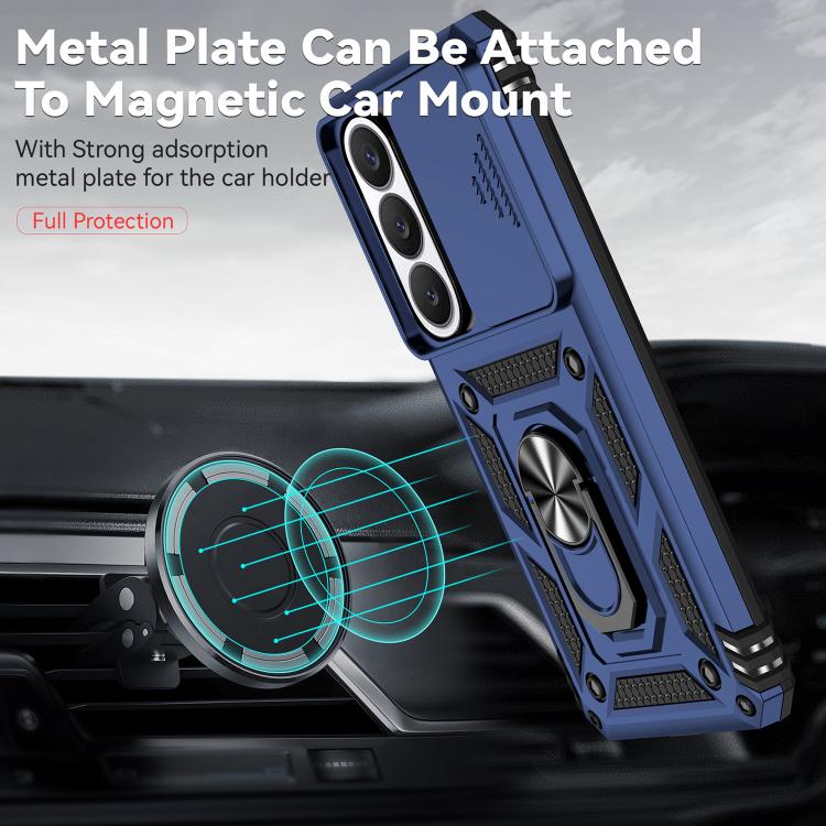 For Samsung Galaxy S26 5G XDcase Sliding Camshield Ring Holder Magnetic Phone Case