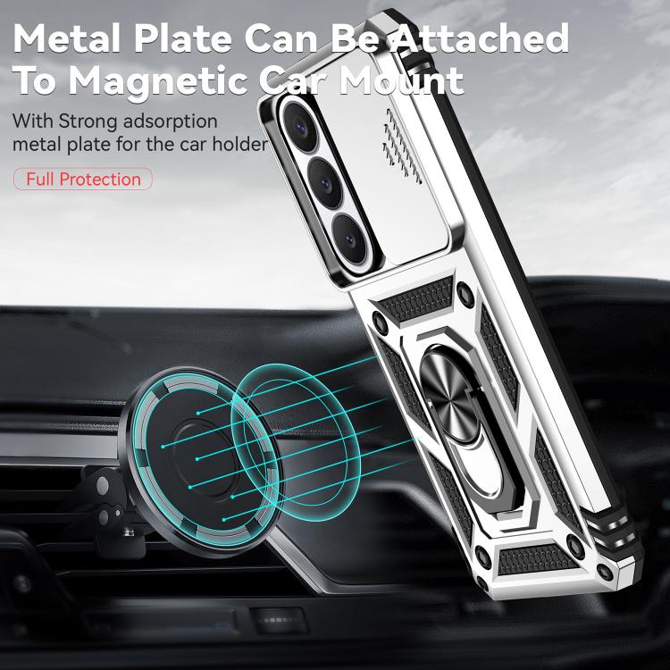 For Samsung Galaxy S26 5G XDcase Sliding Camshield Ring Holder Magnetic Phone Case