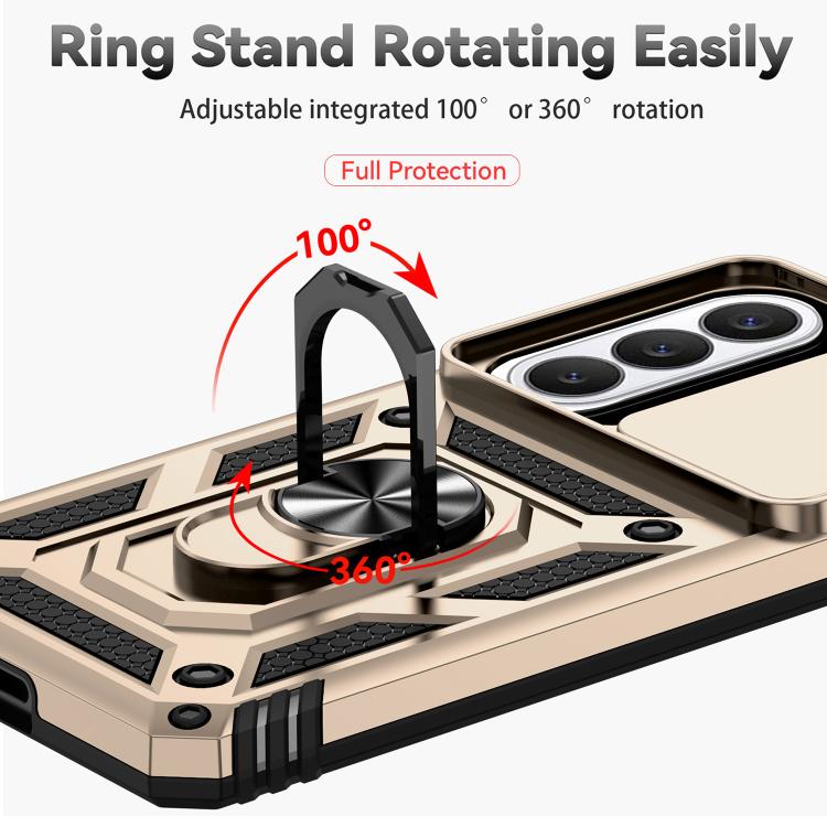 For Samsung Galaxy S26 5G XDcase Sliding Camshield Ring Holder Magnetic Phone Case