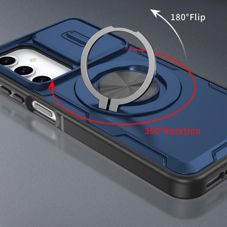 For Samsung Galaxy A16 / A26 / A17 Camshield Rotation Holder MagSafe Phone Case