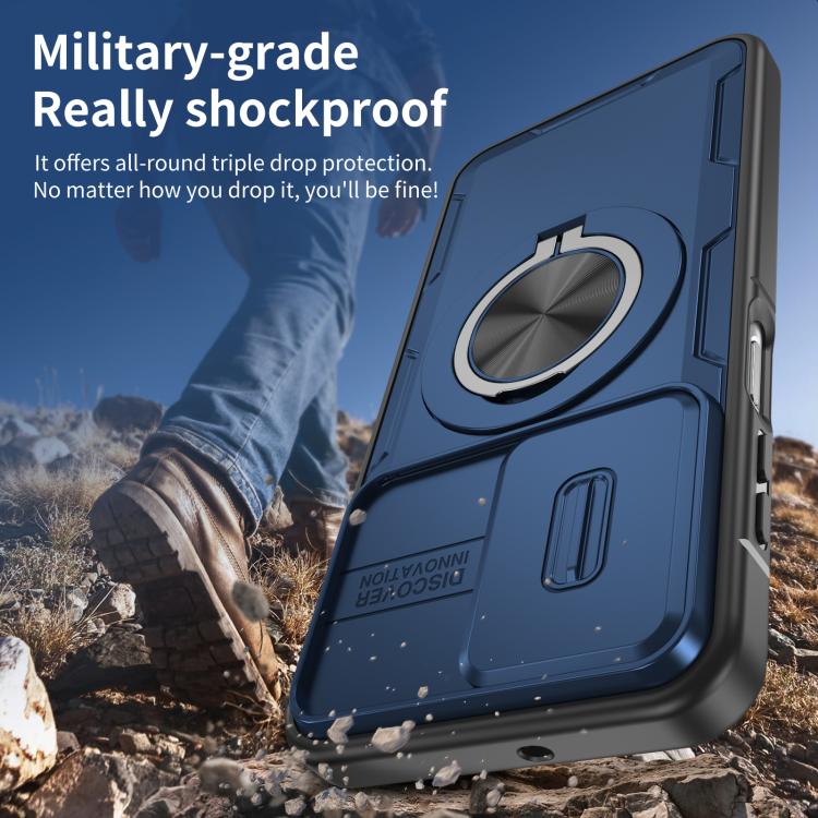 For Samsung Galaxy A16 / A26 / A17 Camshield Rotation Holder MagSafe Phone Case
