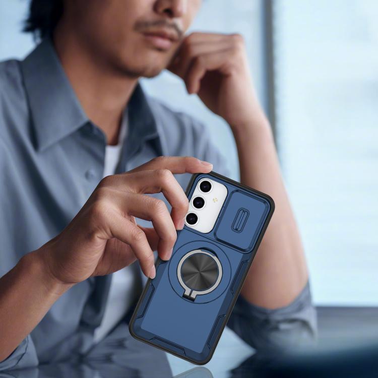 For Samsung Galaxy A16 / A26 / A17 Camshield Rotation Holder MagSafe Phone Case