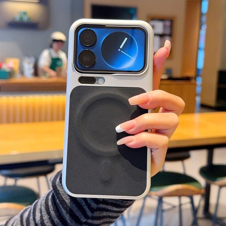 For Xiaomi 17 Pro Diamond Texture PU Magnetic Ring Shockproof Phone Case