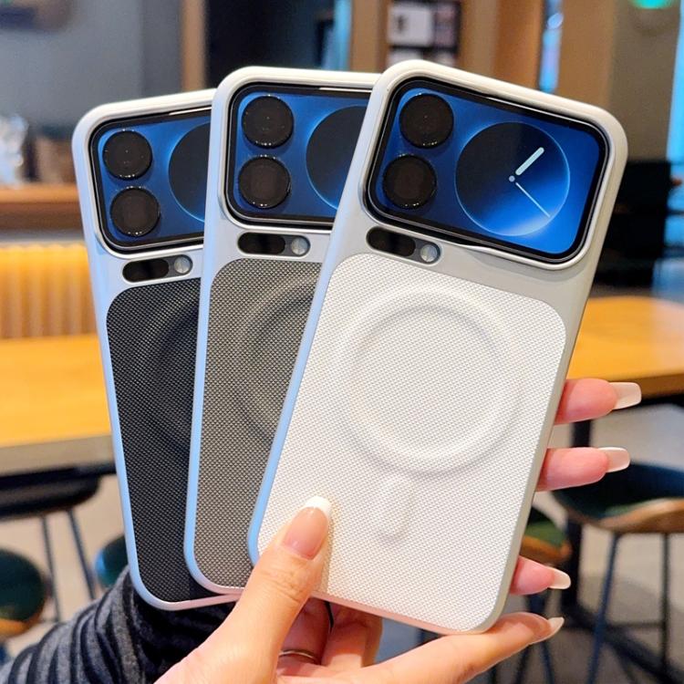 For Xiaomi 17 Pro Diamond Texture PU Magnetic Ring Shockproof Phone Case