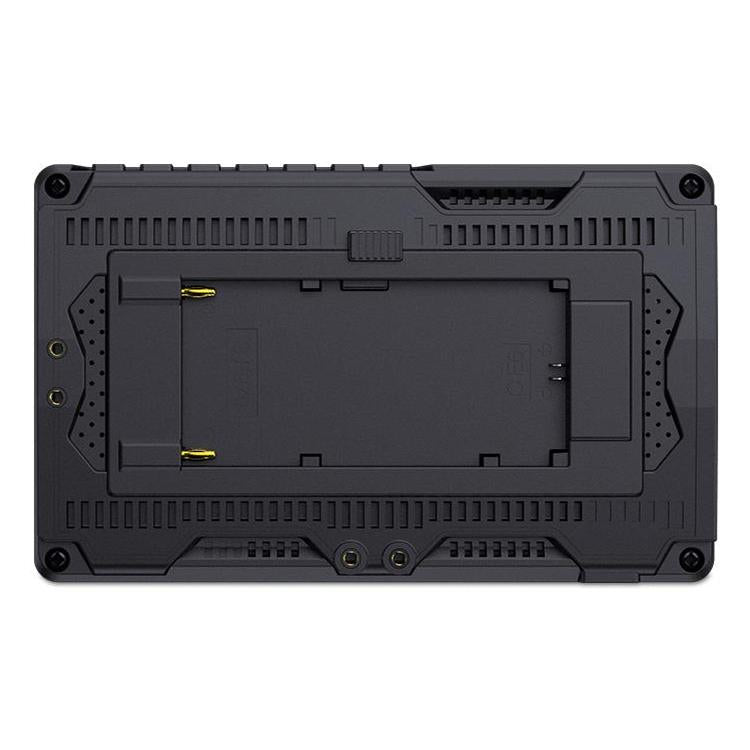 FEELWORLD S55E 5.5 Inch DSLR Camera Field Video Monitor FHD IPS Support 4K HDMI Input Output Tilt Arm Power Output - Black