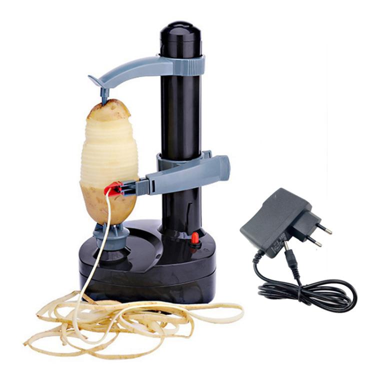 Multifunction Stainless Steel Electric Vegetables Fruit Peeler Automatic Peeling Machine, Plug:EU Plug