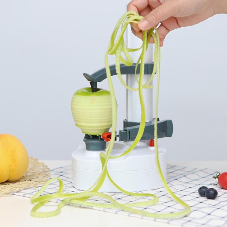 Multifunction Stainless Steel Electric Vegetables Fruit Peeler Automatic Peeling Machine, Plug:EU Plug