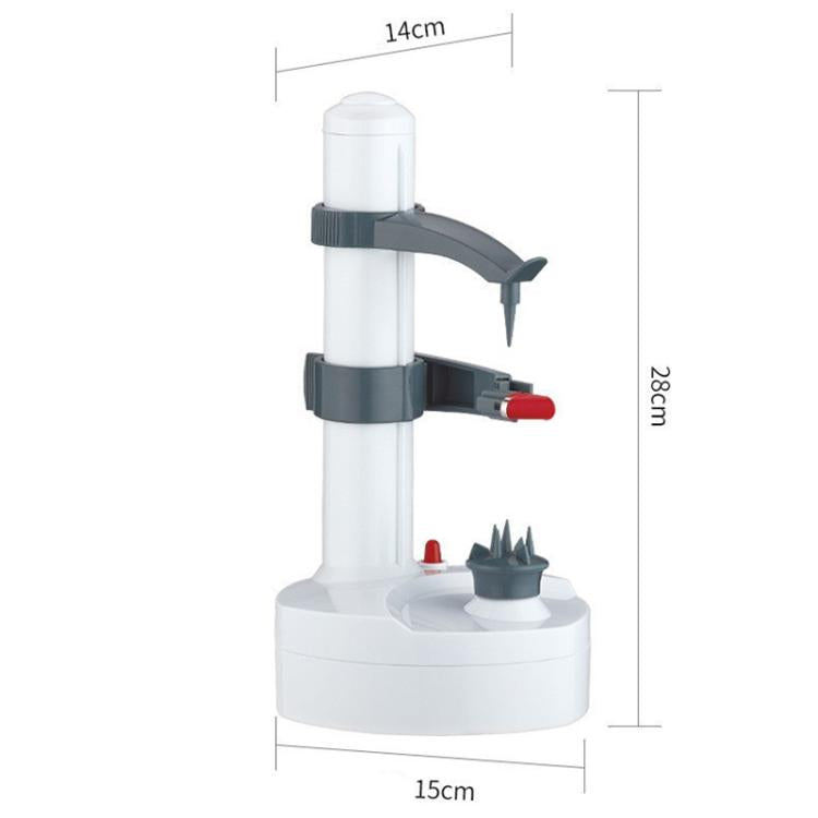 Multifunction Stainless Steel Electric Vegetables Fruit Peeler Automatic Peeling Machine, Plug:EU Plug