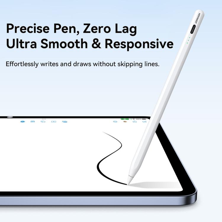 JOYROOM JR-X15 Pro Active Magnetic Capacitive Stylus Pen For iPad 2018 And Later - White