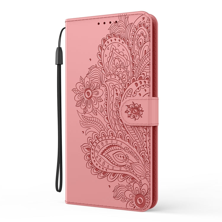 For OPPO A9 (2020) / A5 (2020) Peacock Embossed Pattern Horizontal Flip Leather Case with Holder & Card Slots & Wallet & Lanyard