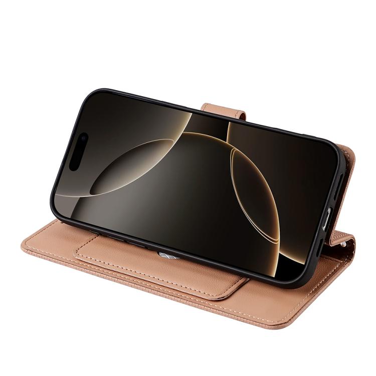 For Samsung Galaxy S26 5G Crossbody Chain Triangle Leather Phone Case