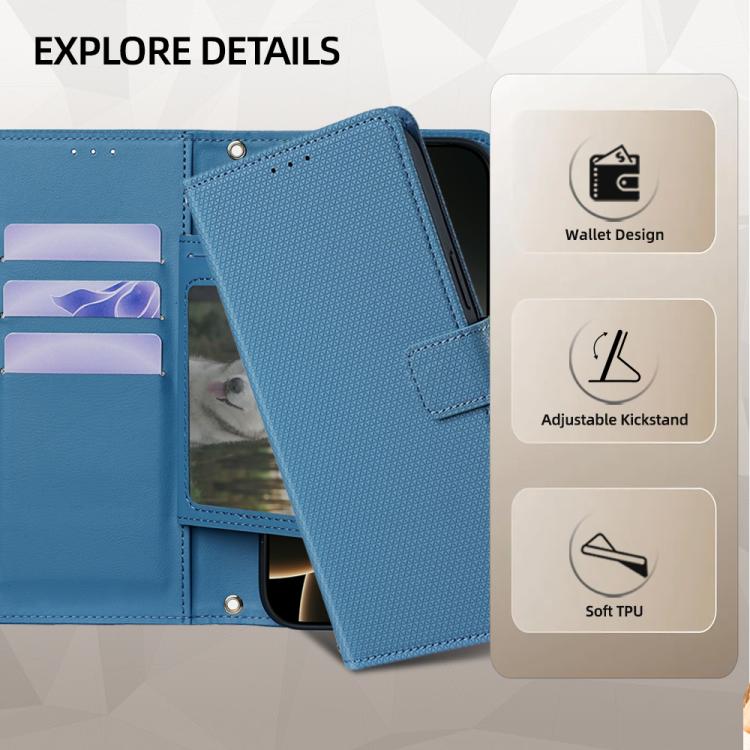 For Samsung Galaxy S26 5G Crossbody Chain Triangle Leather Phone Case