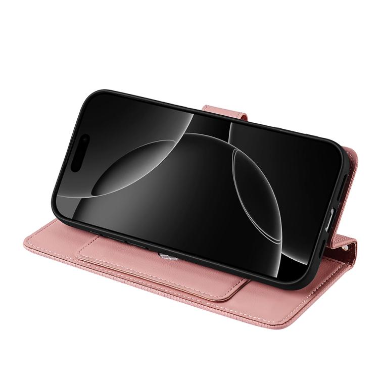 For Samsung Galaxy S26 5G Crossbody Chain Triangle Leather Phone Case