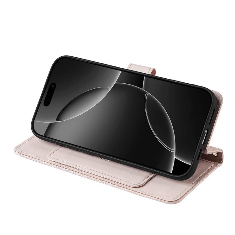 For Samsung Galaxy S26 5G Crossbody Chain Triangle Leather Phone Case