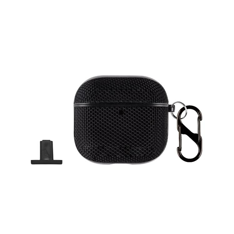 For AirPods 4 Nylon Waterproof Wireless Earphone Split-type Case with Hook