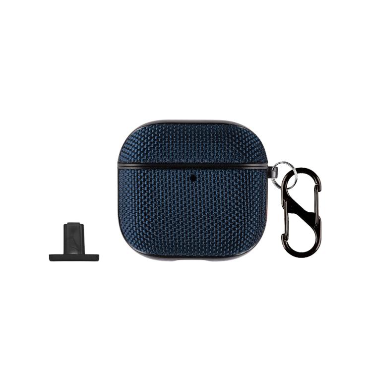For AirPods 4 Nylon Waterproof Wireless Earphone Split-type Case with Hook