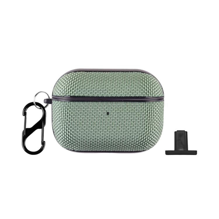 For AirPods Pro 2 Nylon Waterproof Wireless Earphone Split-type Case with Hook