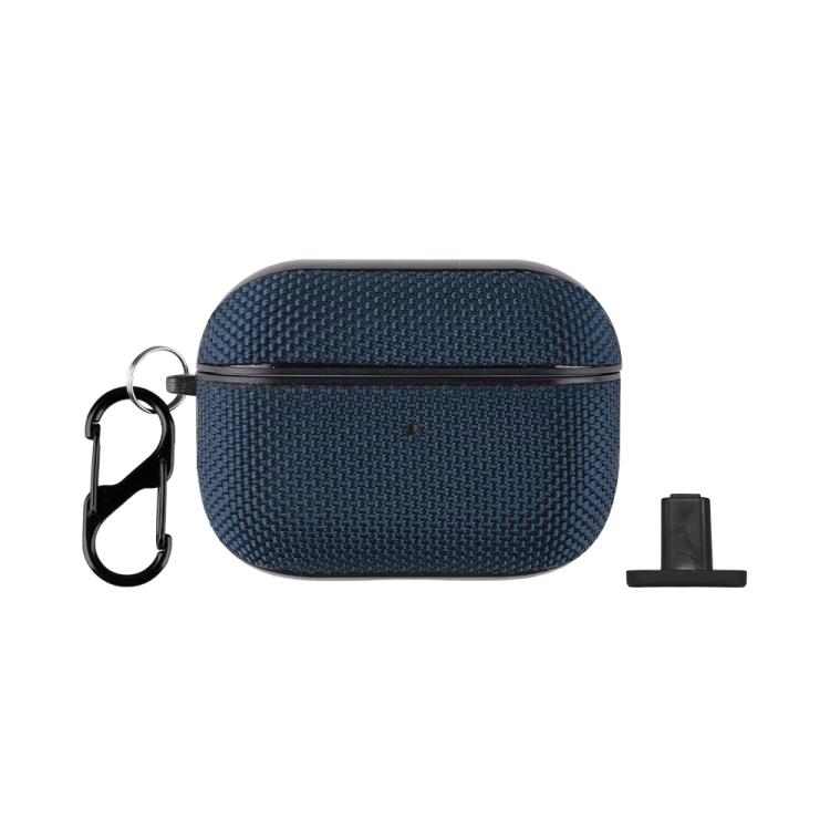 For AirPods Pro 2 Nylon Waterproof Wireless Earphone Split-type Case with Hook