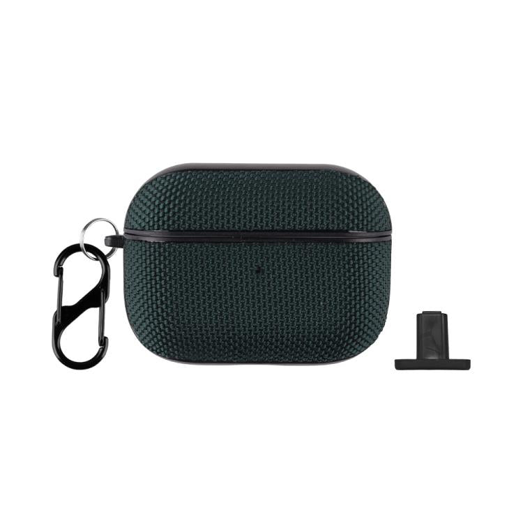 For AirPods Pro 2 Nylon Waterproof Wireless Earphone Split-type Case with Hook