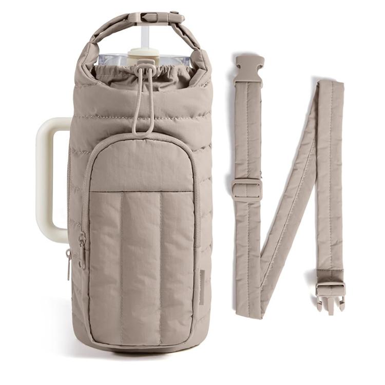 Outdoor Sports Portable Large-Capacity Insulated Crossbody Water Bottle Bag