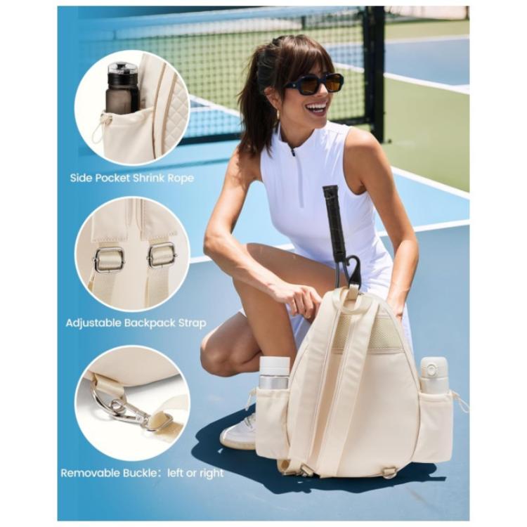 Outdoor Sports Training Double-Shoulder Tennis Crossbody Waterproof Bag