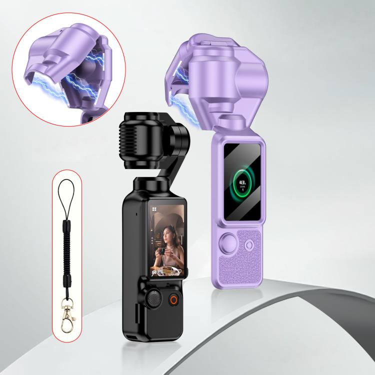 For DJI OSMO Pocket 3 GKK Gimbal Cover Screen Magnetic Full Cover with Strap
