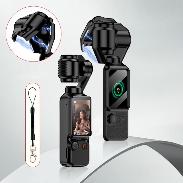 For DJI OSMO Pocket 3 GKK Gimbal Cover Screen Magnetic Full Cover with Strap