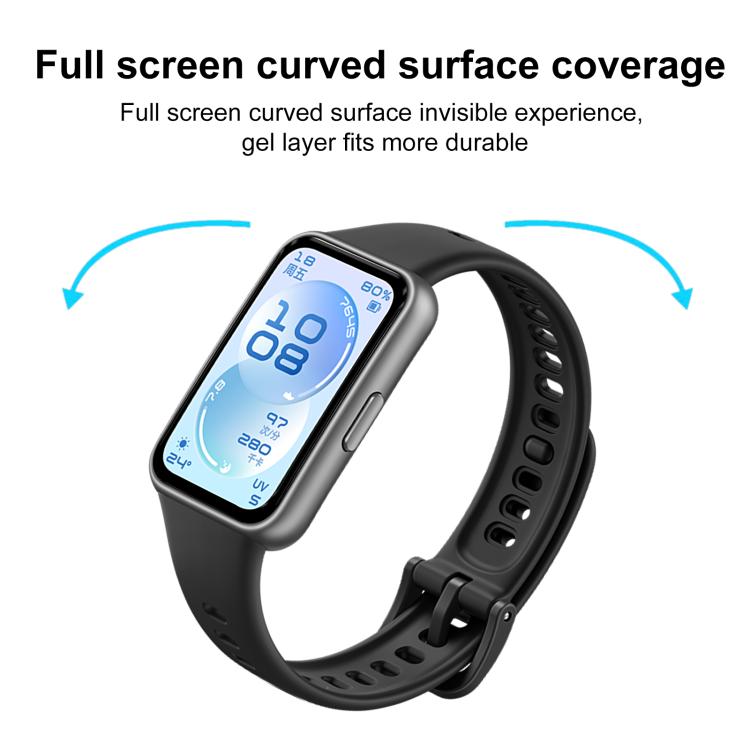 For Huawei Band 11 2pcs xDfind Curved 3D Composite Material Soft Film Screen Protector