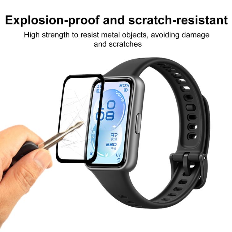 For Huawei Band 11 2pcs xDfind Curved 3D Composite Material Soft Film Screen Protector
