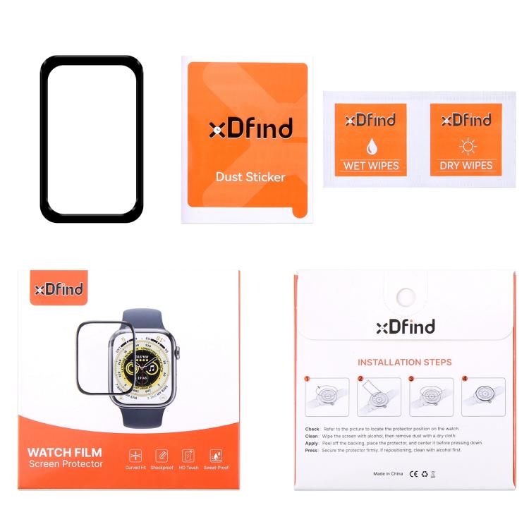 For Huawei Band 11 2pcs xDfind Curved 3D Composite Material Soft Film Screen Protector