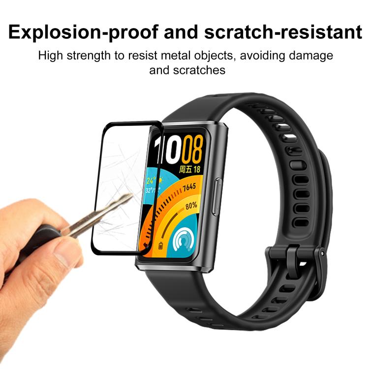 For Huawei Band 11 Pro 2pcs xDfind Curved 3D Composite Material Soft Film Screen Protector