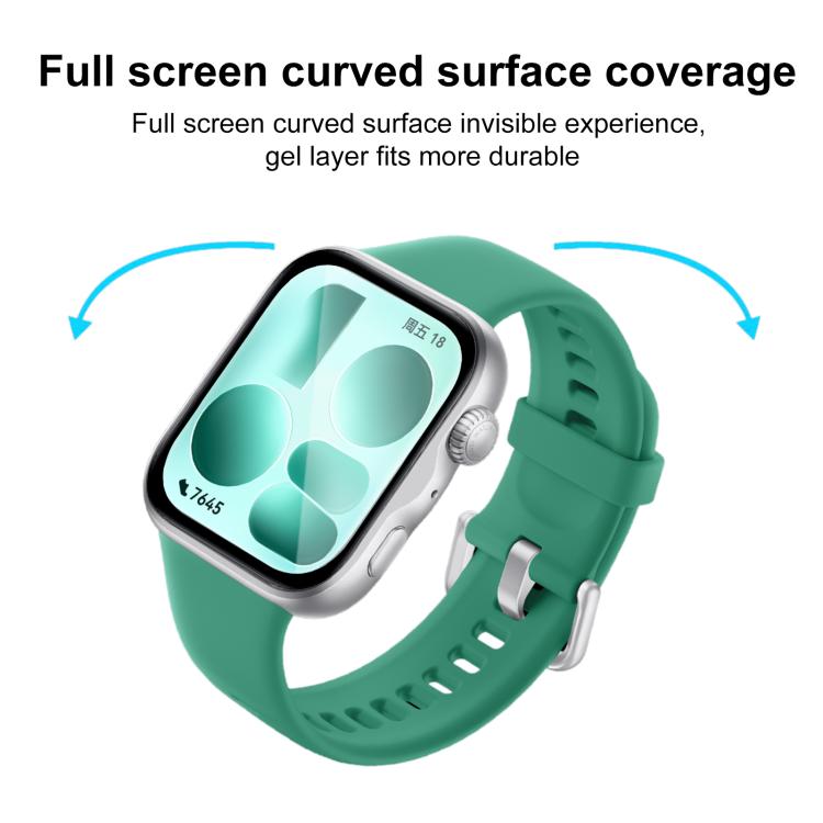 For Huawei Watch Fit 5 2pcs xDfind Curved 3D Composite Material Soft Film Screen Protector