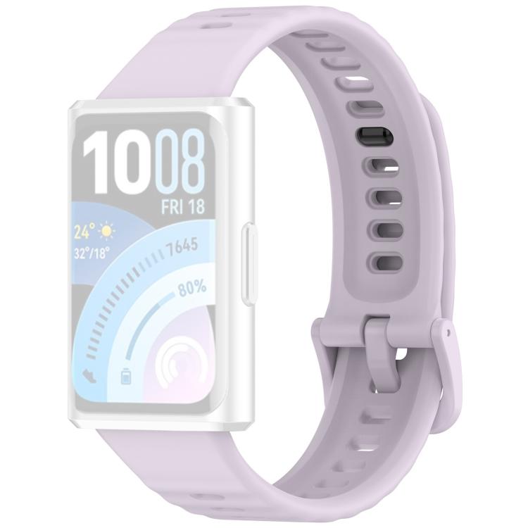 For Huawei Band 11 Pro / 11 xDfind Wavy Texture Silicone Watch Band