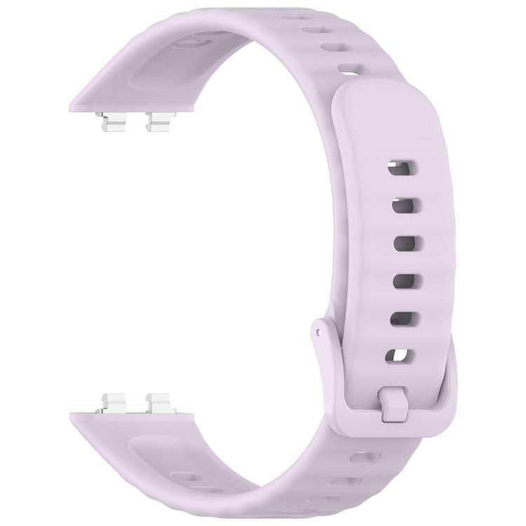 For Huawei Band 11 Pro / 11 xDfind Wavy Texture Silicone Watch Band