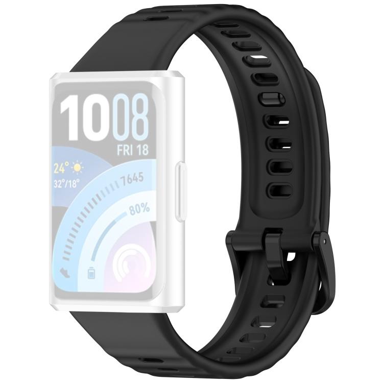 For Huawei Band 11 Pro / 11 xDfind Wavy Texture Silicone Watch Band