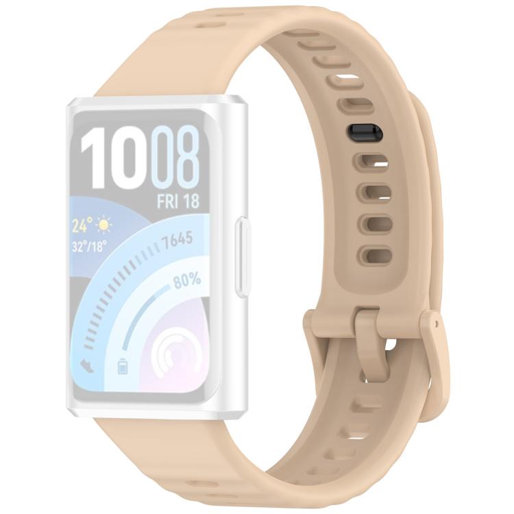 For Huawei Band 11 Pro / 11 xDfind Wavy Texture Silicone Watch Band