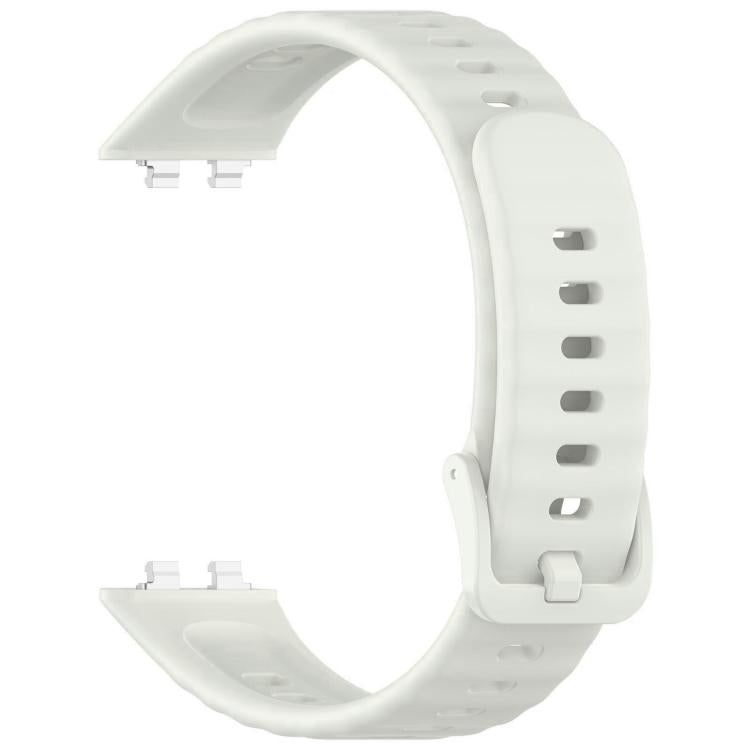 For Huawei Band 11 Pro / 11 xDfind Wavy Texture Silicone Watch Band