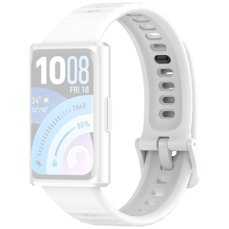 For Huawei Band 11 Pro / 11 xDfind Wavy Texture Silicone Watch Band