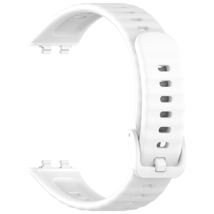 For Huawei Band 11 Pro / 11 xDfind Wavy Texture Silicone Watch Band