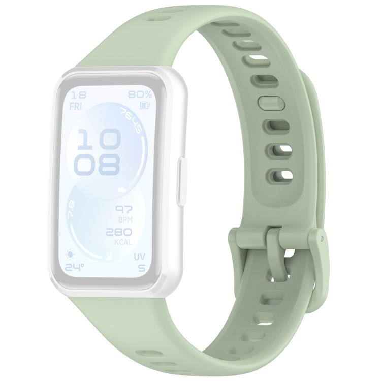 For Huawei Band 11 Pro / 11 xDfind Smooth Solid-Color Breathable Silicone Watch Band
