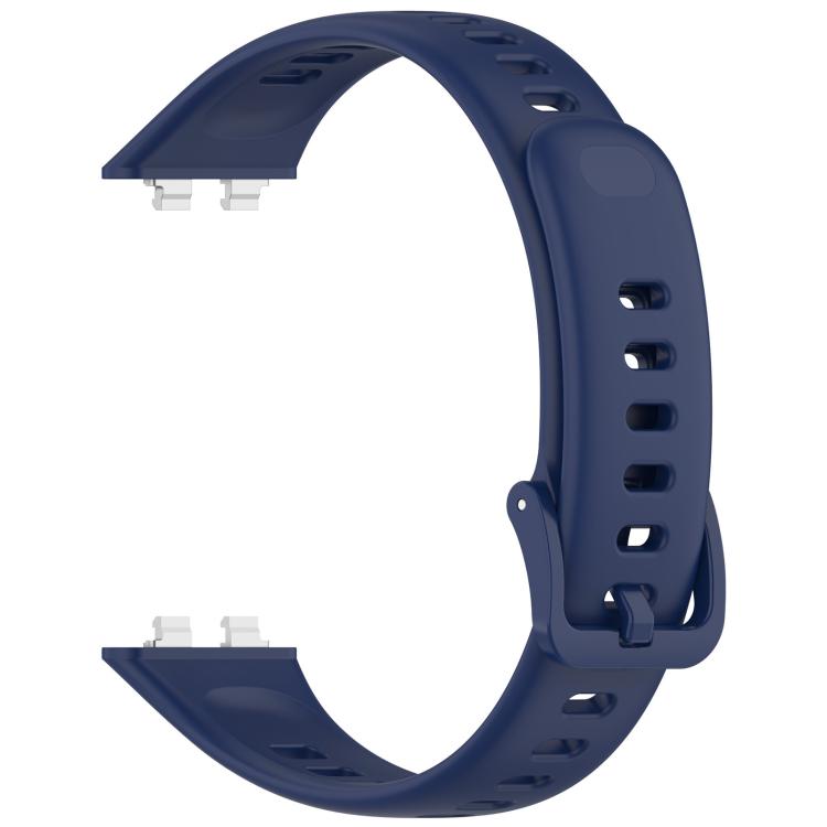 For Huawei Band 11 Pro / 11 xDfind Smooth Solid-Color Breathable Silicone Watch Band
