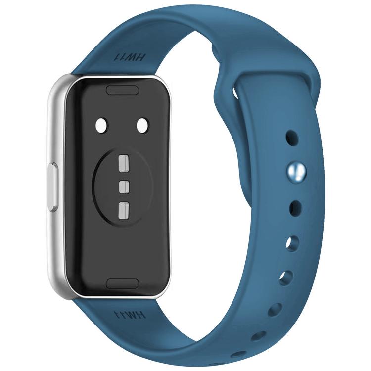 For Huawei Band 11 Pro / 11 xDfind Solid-Color Reverse Buckle Silicone Watch Band