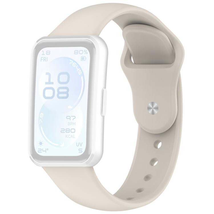 For Huawei Band 11 Pro / 11 xDfind Solid-Color Reverse Buckle Silicone Watch Band